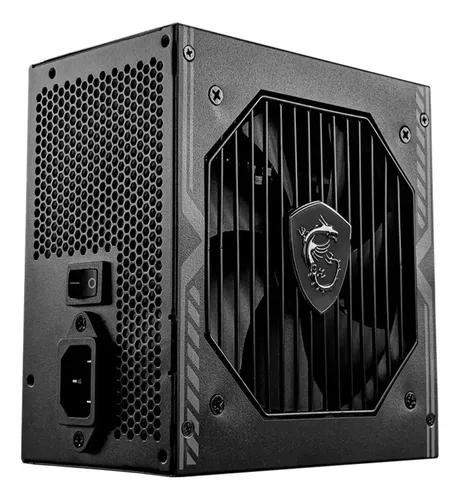 Fonte MSI MAG A650BNL 650W: Potência e Eficiência 80 Plus Bronze