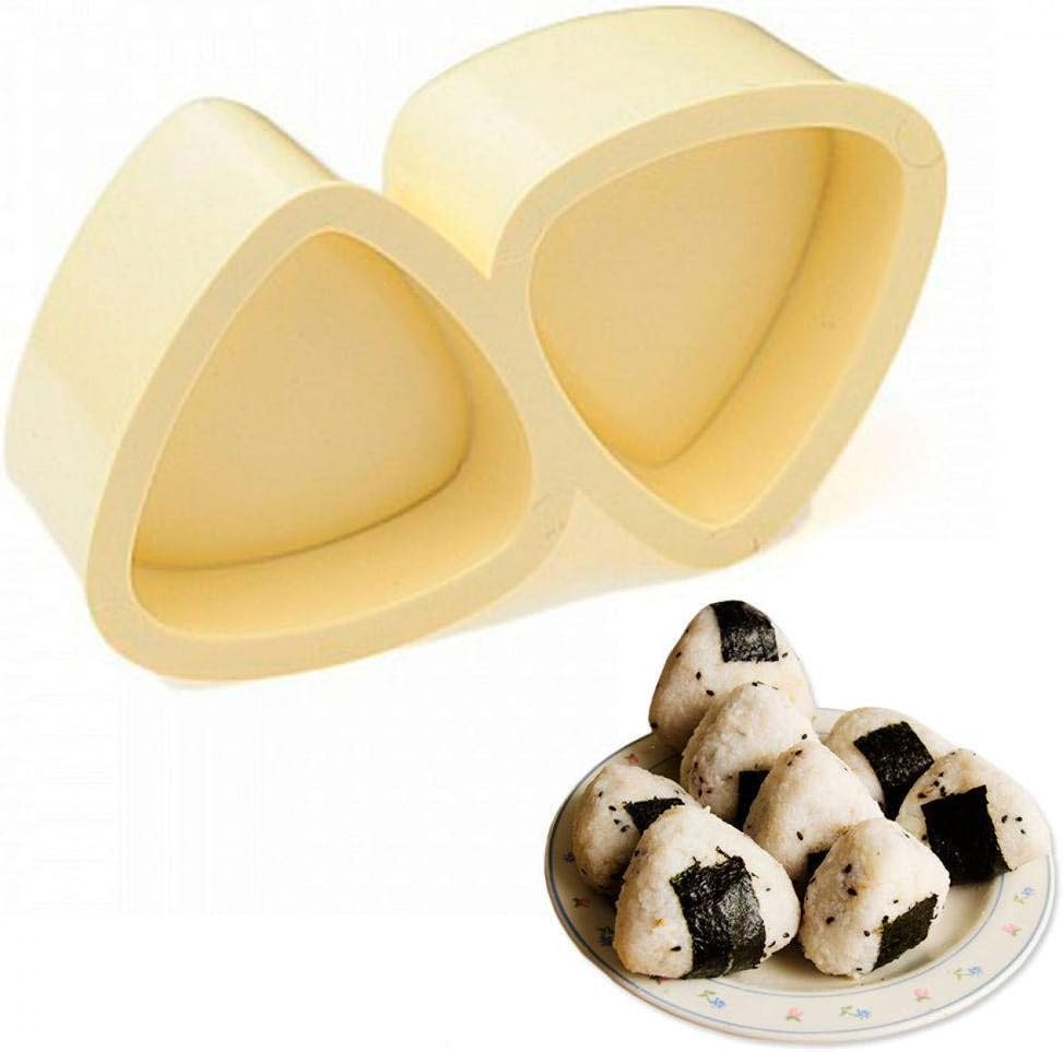 Forma Dupla para Onigiri: Praticidade no Preparo de Bolinhos de Arroz