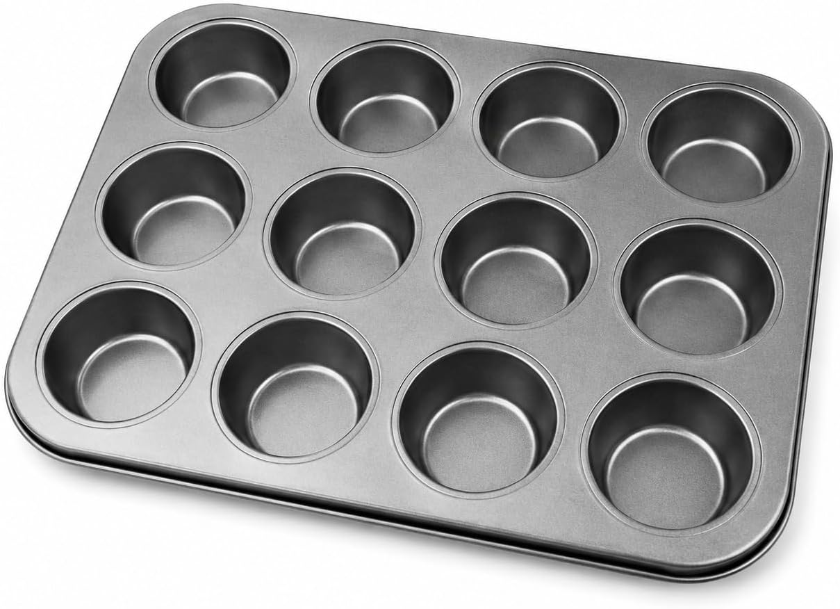 Forma para Cupcake com 12 Cavidades Antiaderente Premium