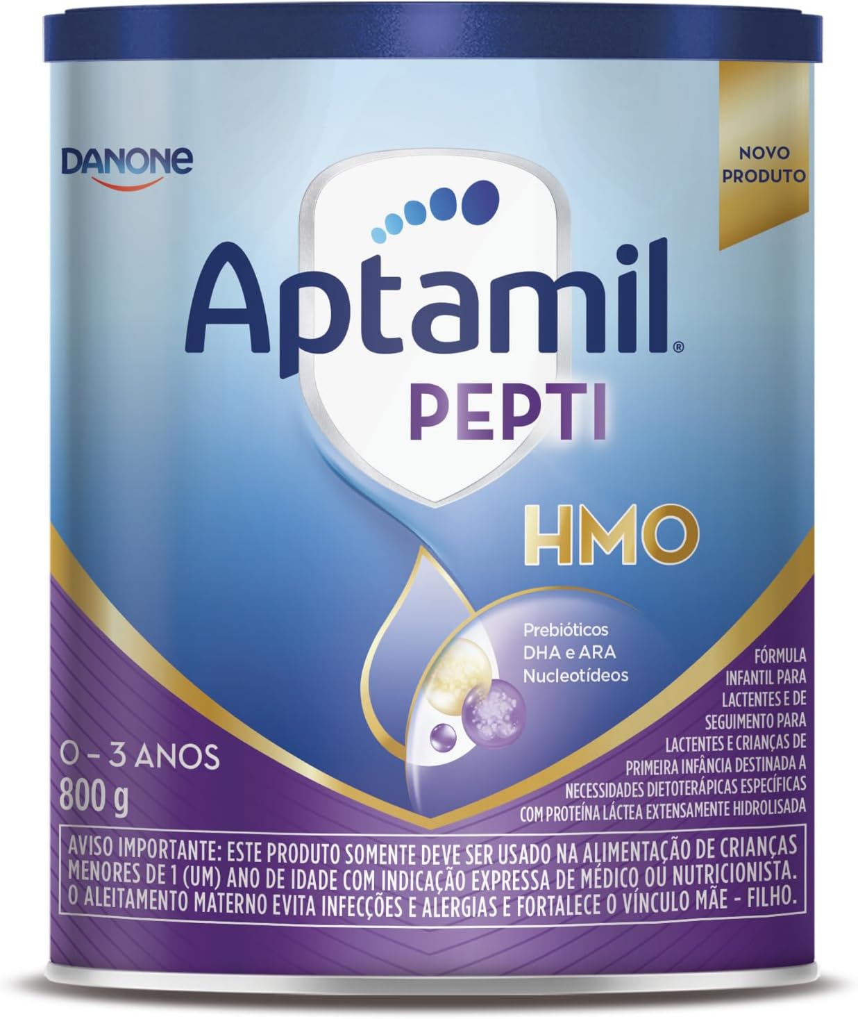 Análise: Fórmula Infantil Aptamil Pepti Danone Nutricia 800g