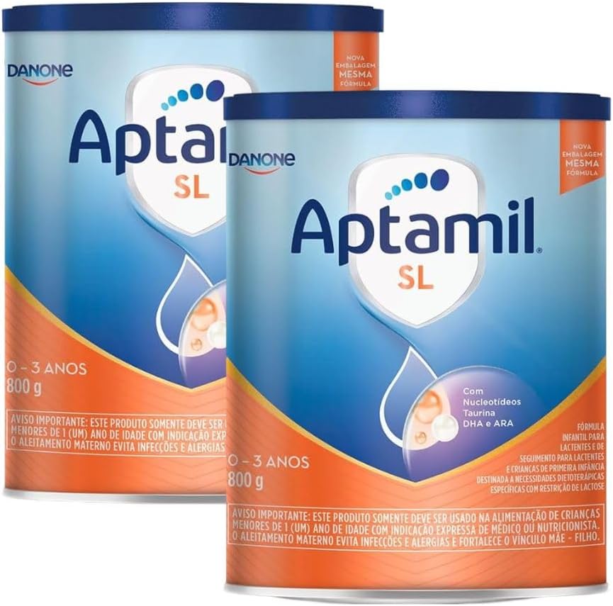 Kit Fórmula Infantil Aptamil SL 800g - 2 Unidades