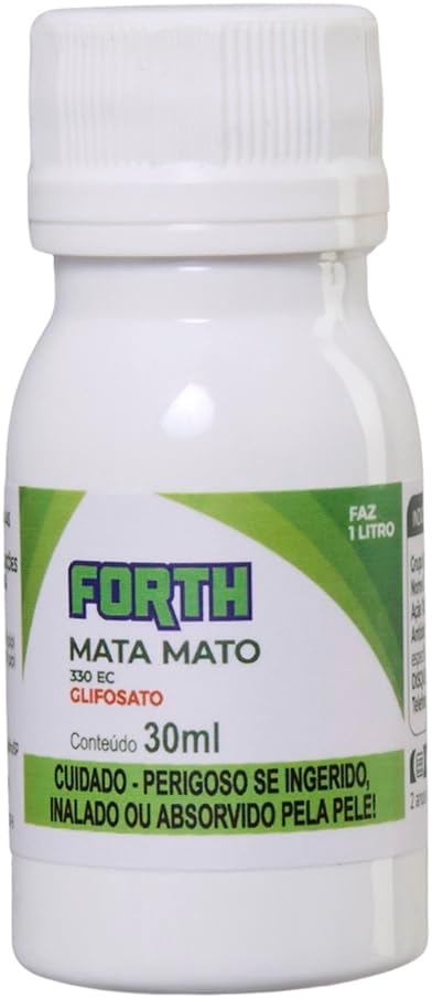 Herbicida Forth Mata Mato Concentrado 30ml Glifosato