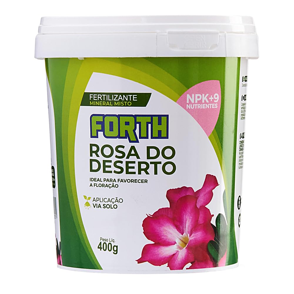 Forth Rosa do Deserto: O Fertilizante NPK Ideal para Floração