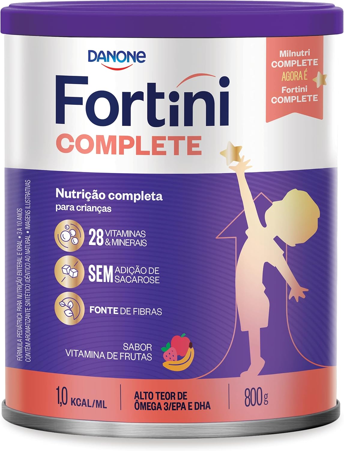 Fortini Complete Danone Nutricia Vitamina de Frutas 800g