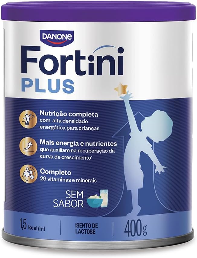Fortini Plus Sem Sabor 400g: Suplemento Especializado para Crianças