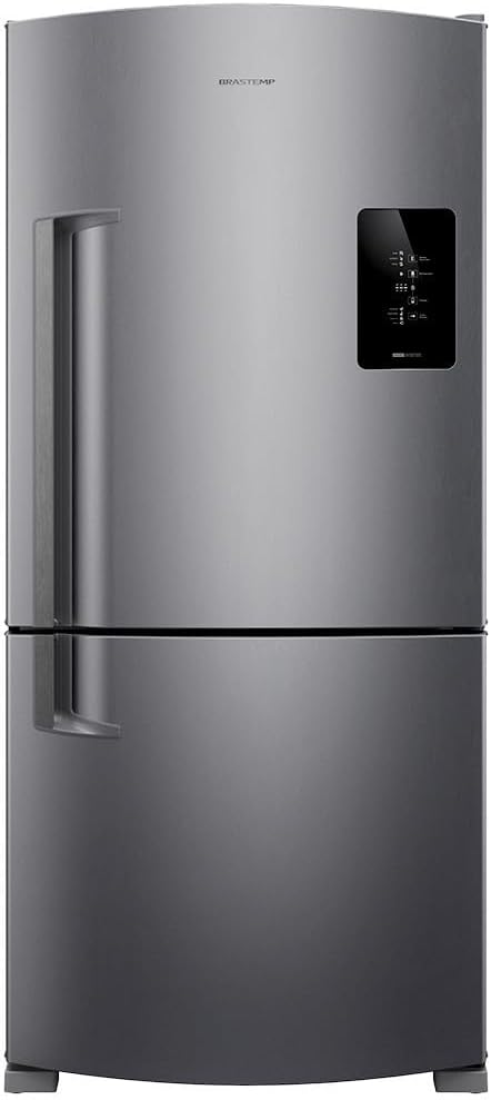 Geladeira Brastemp Frost Free Inverse 591 Litros Inox - BRE85MK