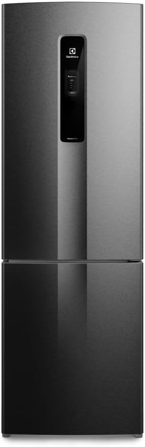 Geladeira Electrolux Frost Free Inverter 400L IB6B Black Inox