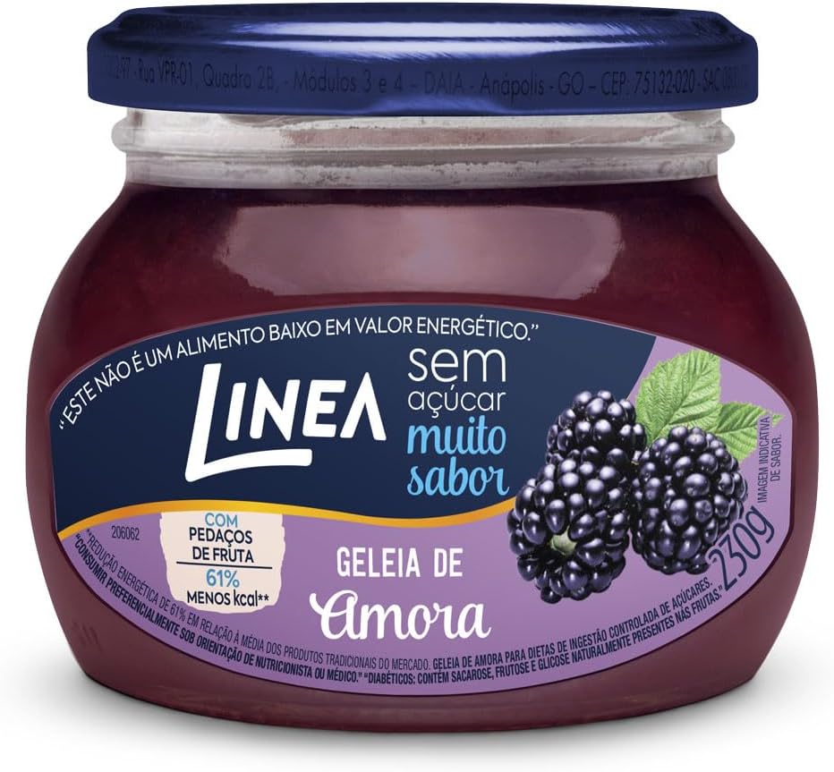Geleia de Amora Linea 230g: Vale a pena? Análise Completa
