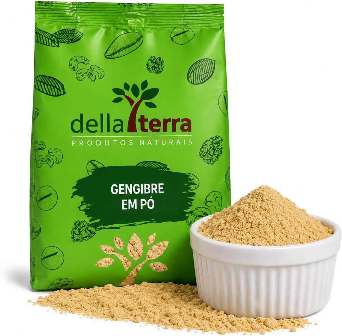 Gengibre Em Pó 500g Della Terra: Versatilidade e Custo-Benefício
