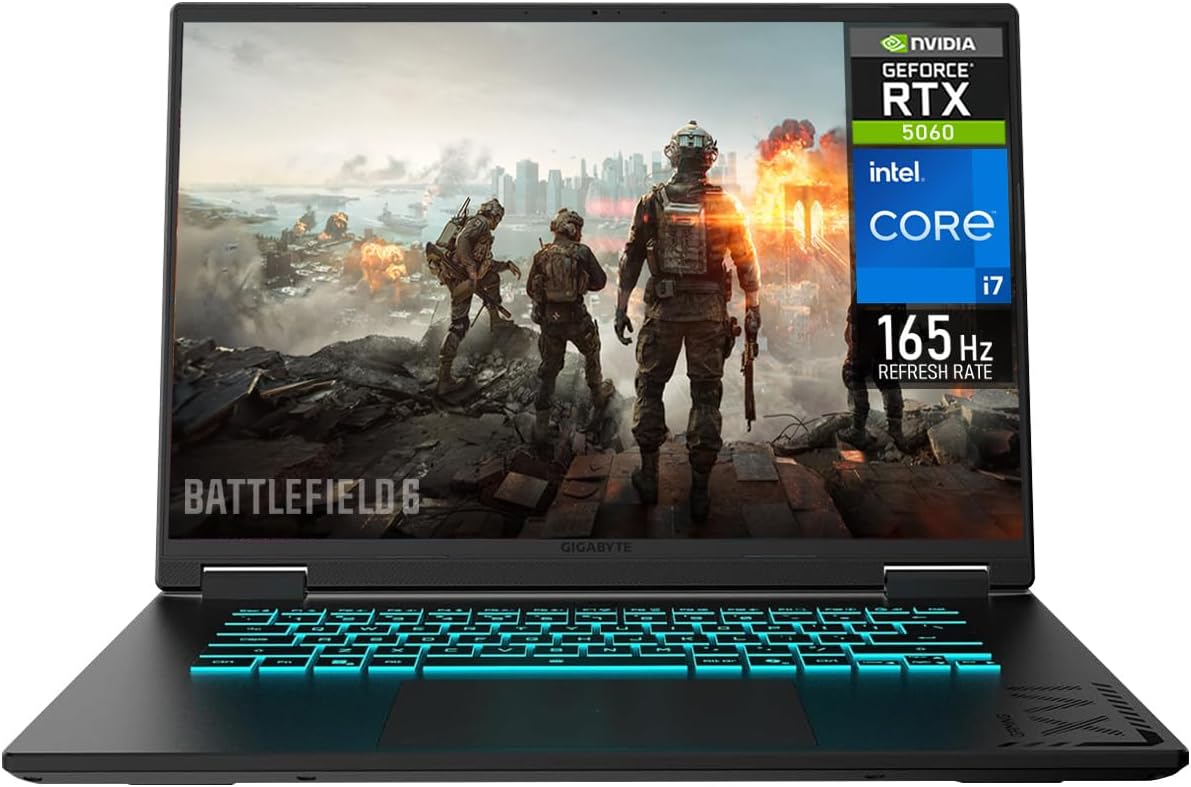 GIGABYTE Notebook Gamer A16: Core i7-13620H e RTX 5060