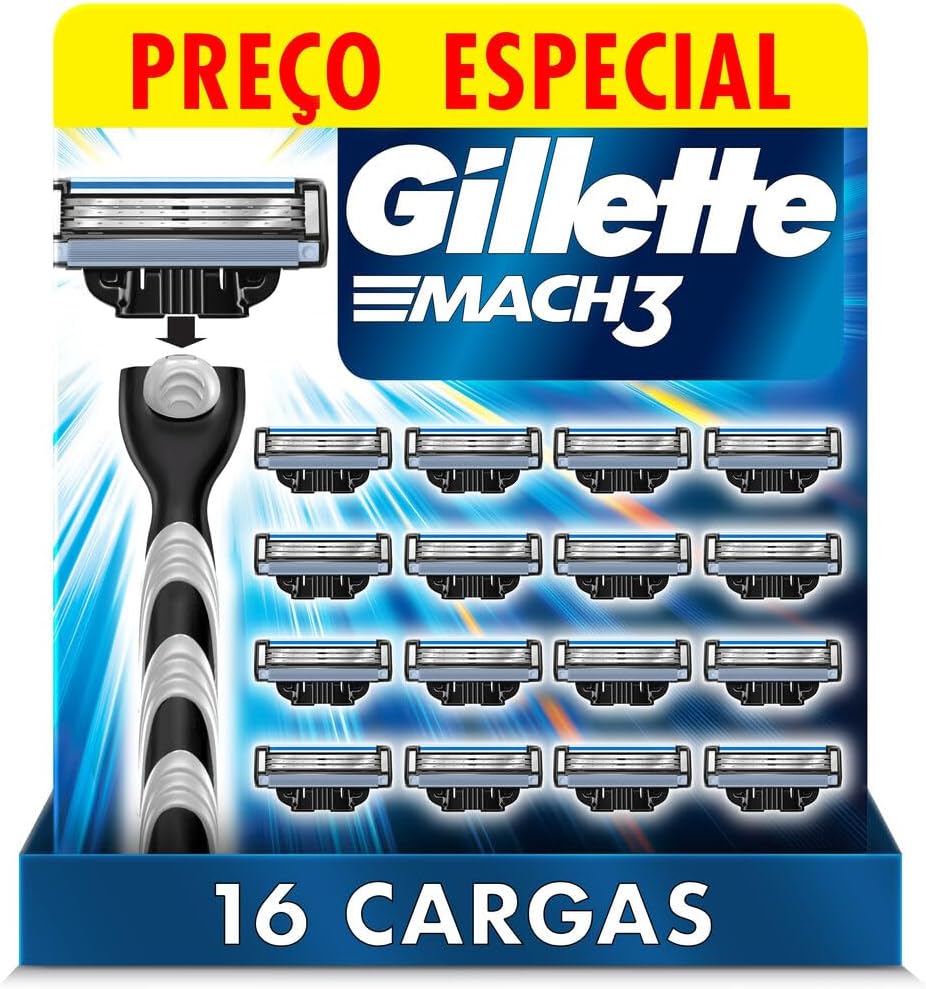 Gillette Mach3: Análise do Pacote Econômico com 16 Unidades