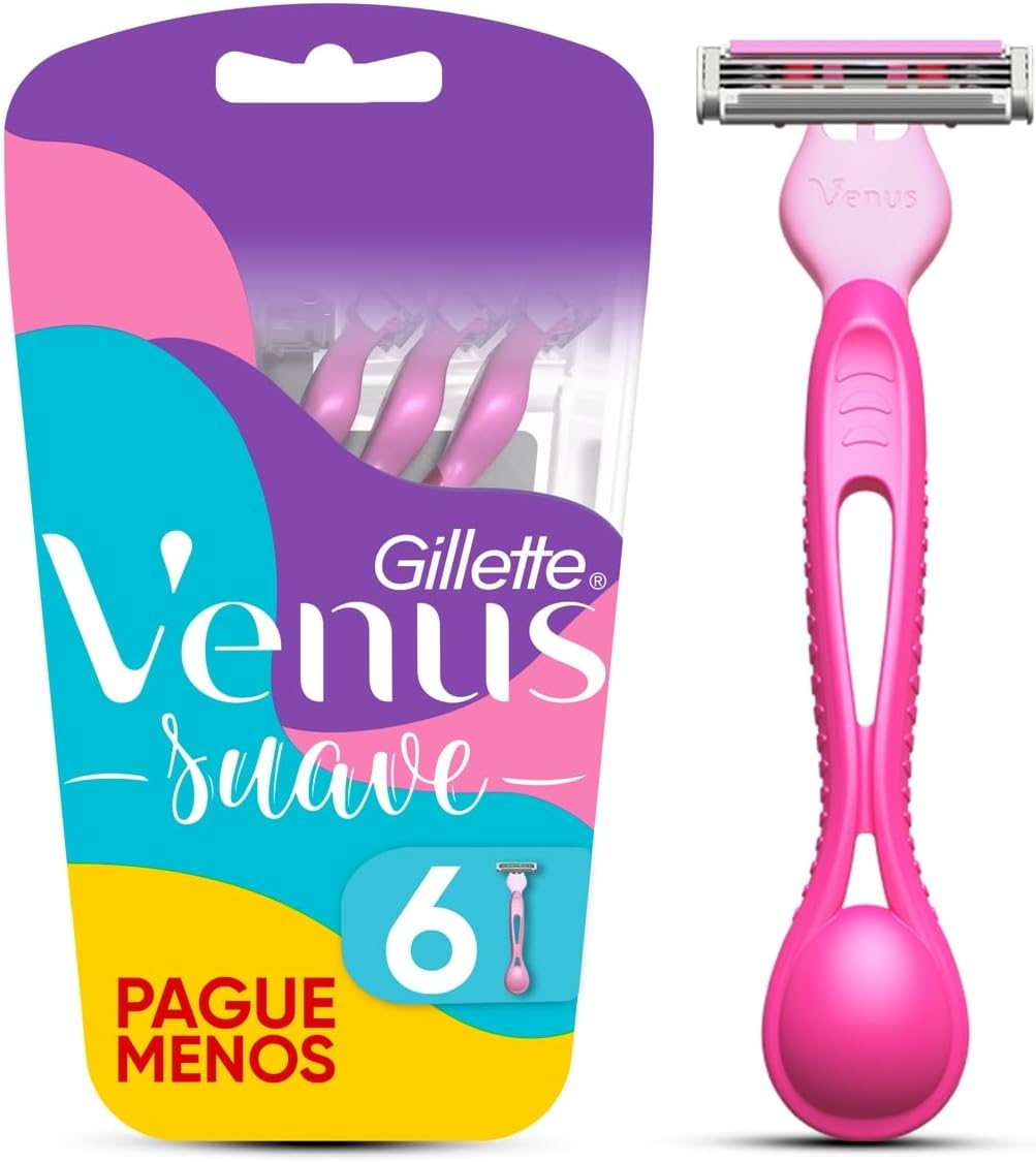Gillette Venus Suave com Aloe: Vale a pena o kit com 6 unidades?