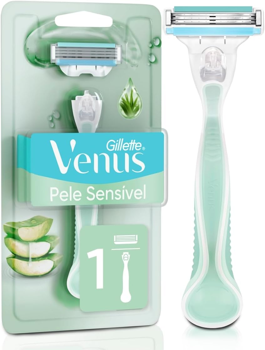 Gillette Venus Pele Sensível: Vale a pena para depilação com Aloe Vera?