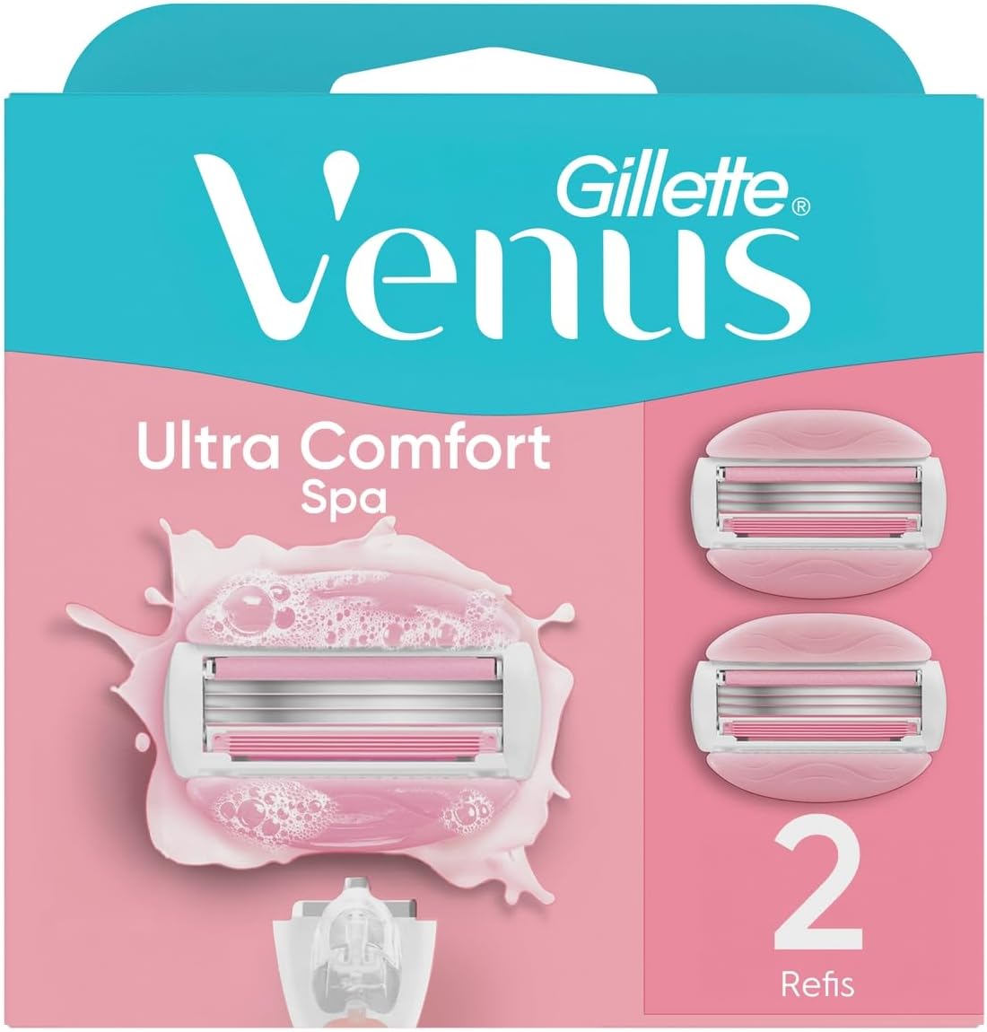 Gillette Venus Ultra Comfort Spa: Cargas para Depilação 2 Unidades