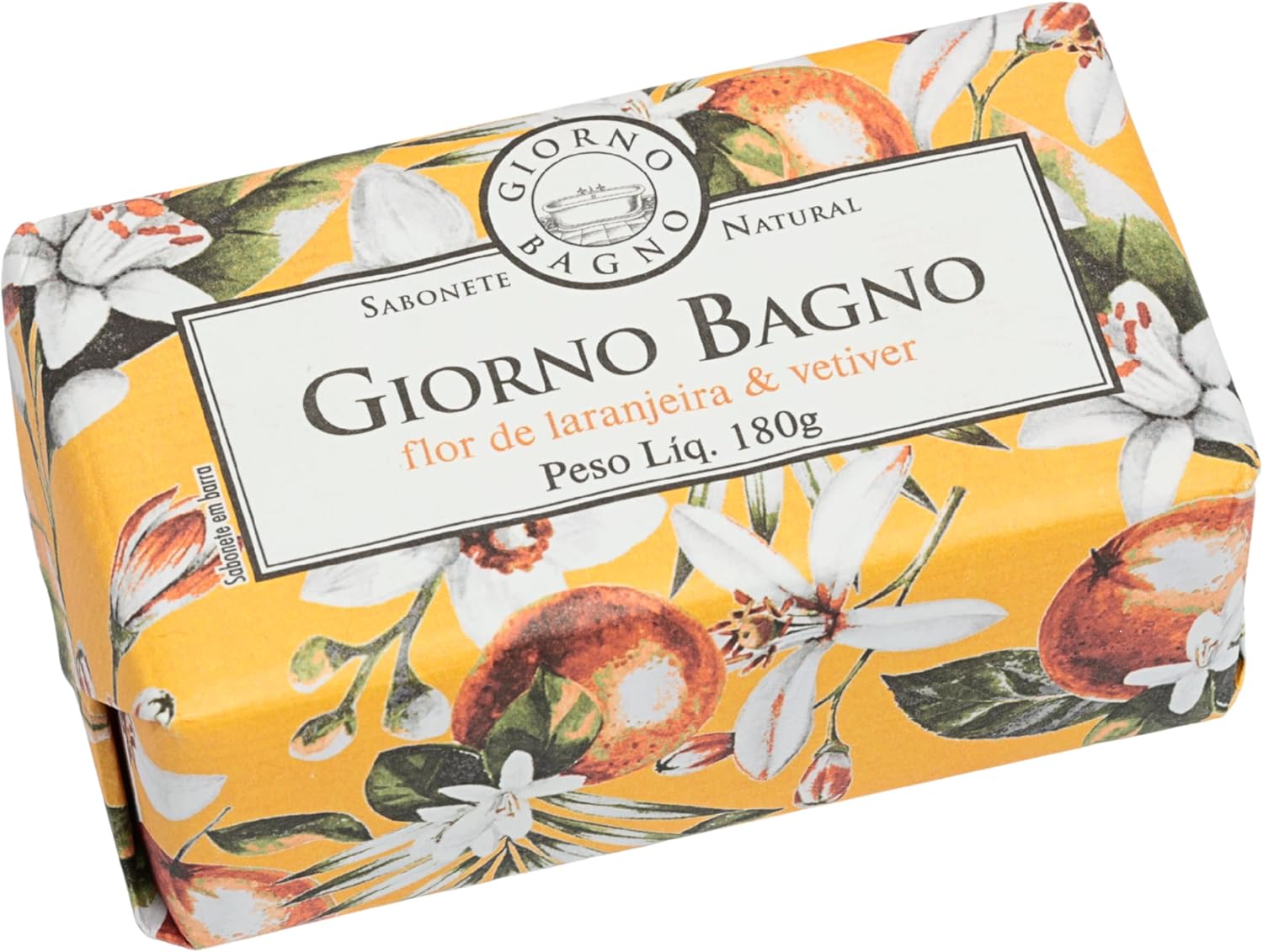Giorno Bagno Sabonete Flor de Laranjeira & Vetiver 180g