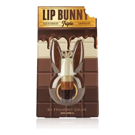 Gloss Labial Lip Bunny Triple - Fran By Franciny Ehlke