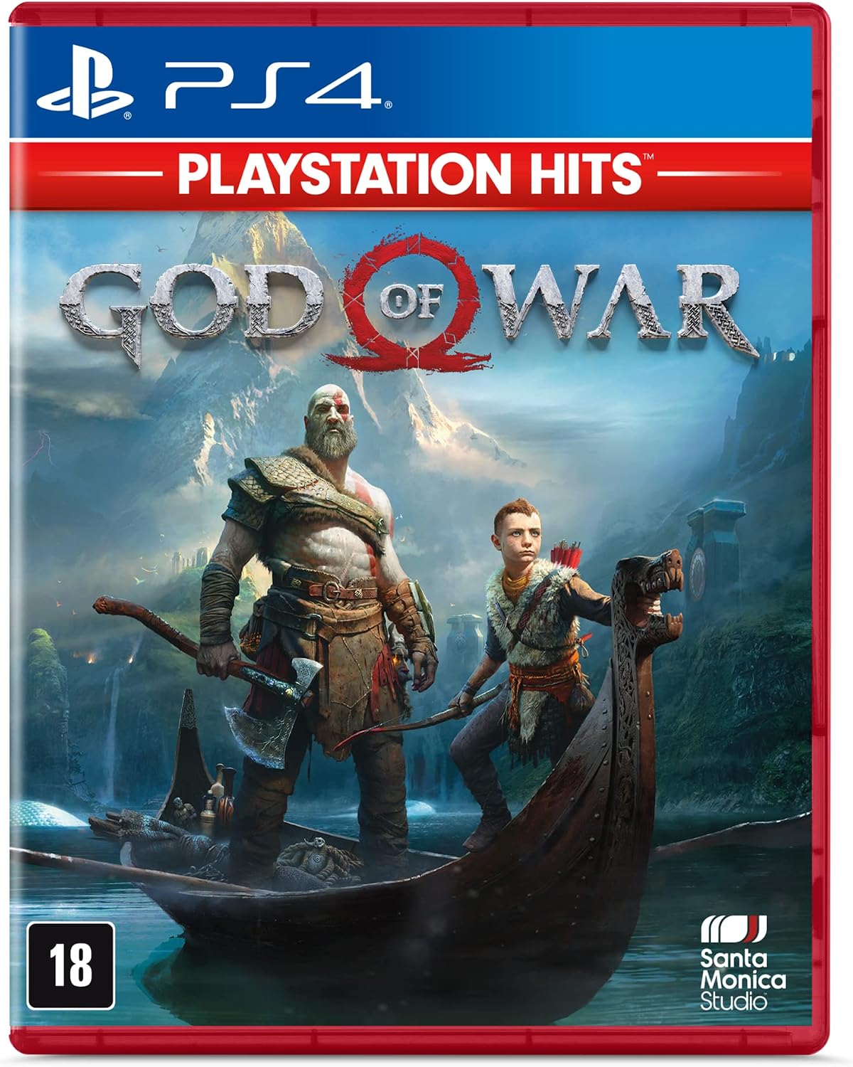 God of War (Playstation Hits) para PS4: A Jornada de Kratos Reimagina
