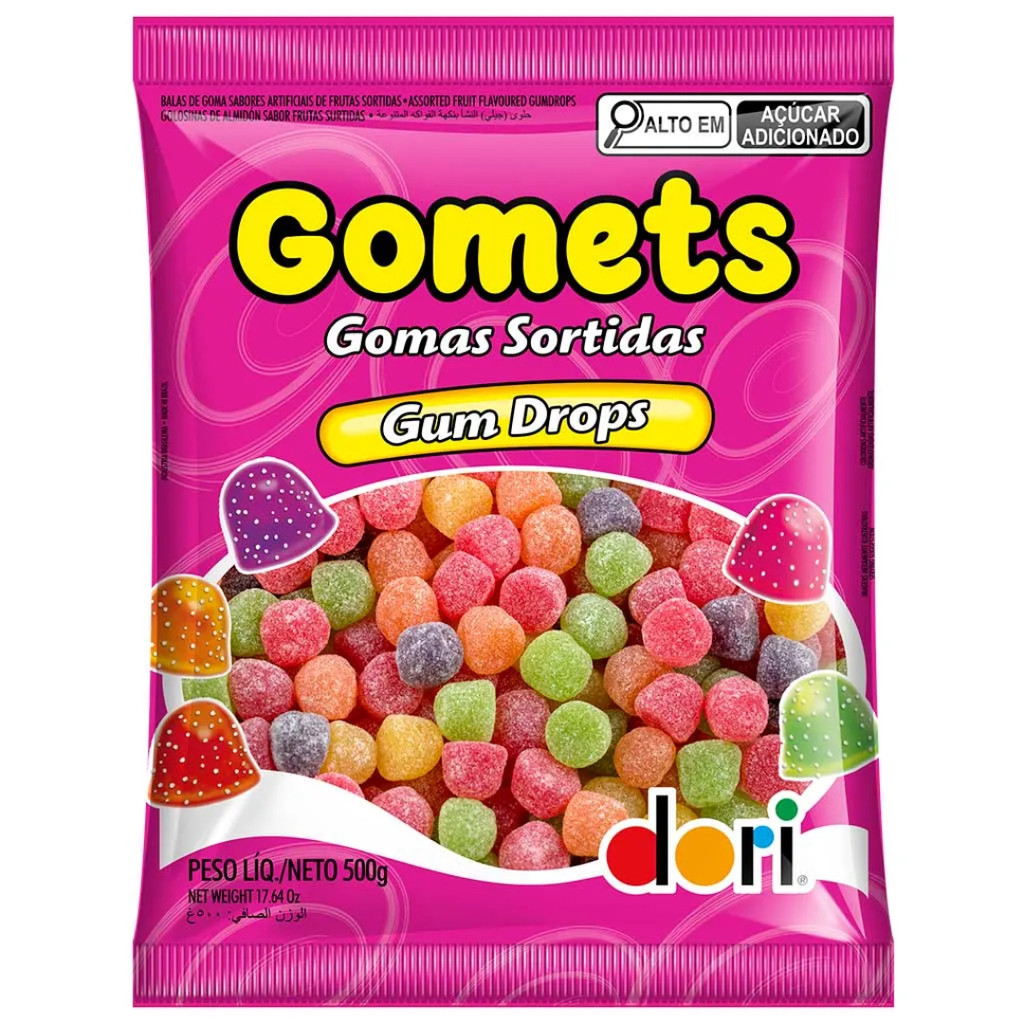 Bala de Goma Gomets Dori Sortida 500g