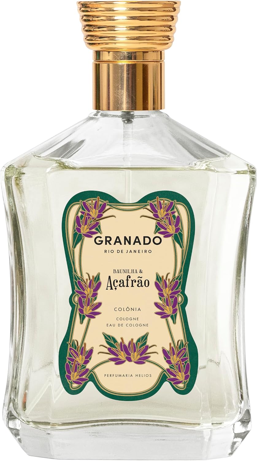 Granado Colônia Vintage Baunilha & Açafrão 300ml: Elegância Oriental