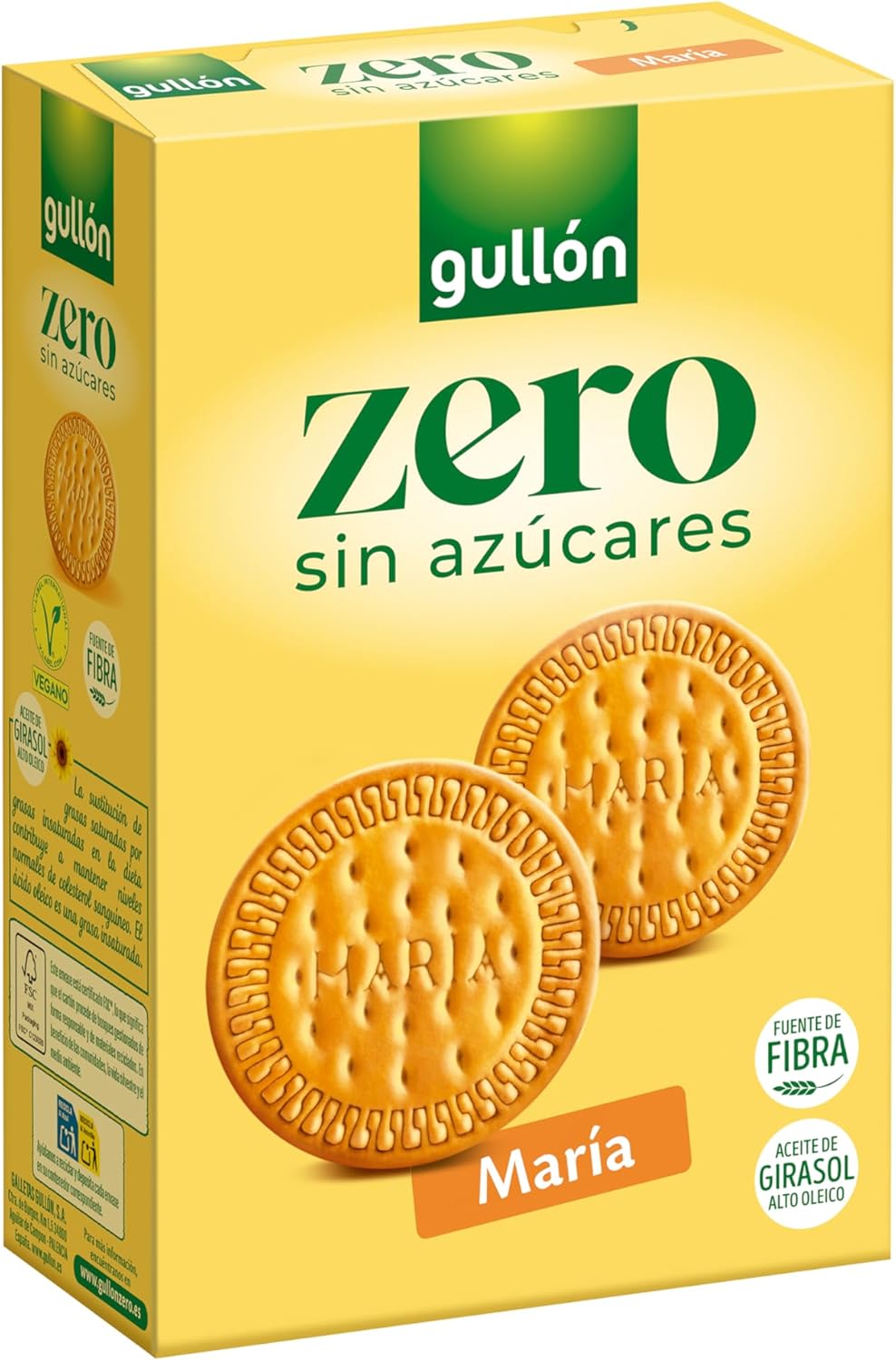 Gullón Biscoito Maria Zero Açúcar 400G: Vale a pena?