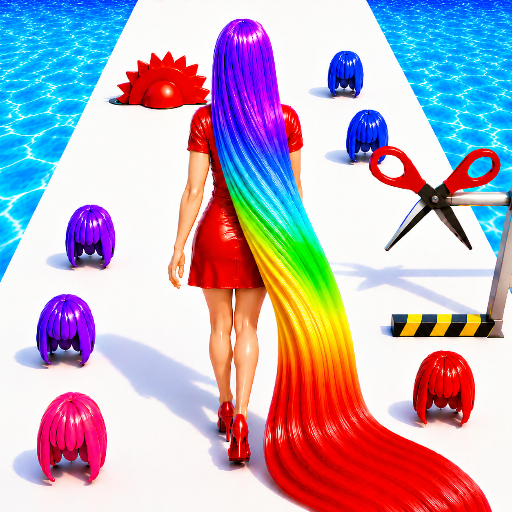 Hair Challenge Fashion Catwalk Master: O Jogo de Corrida e Estilo