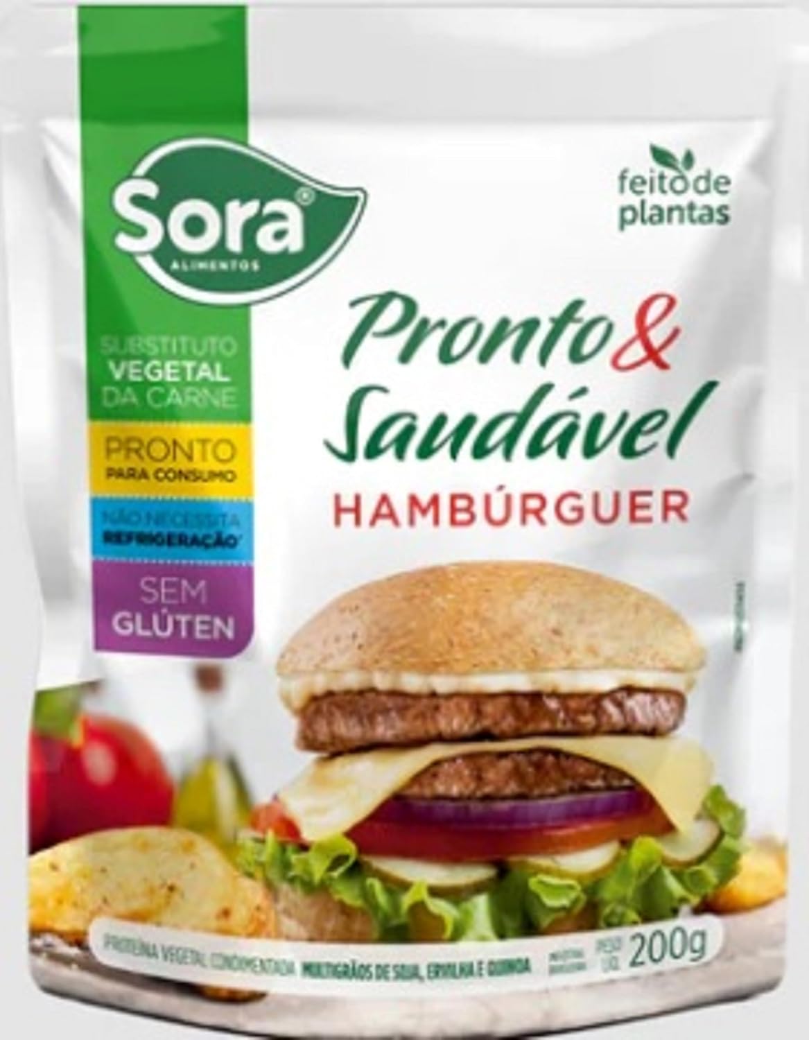 Hambúrguer de Proteína Vegetal Sora 200g: Vale a Pena?