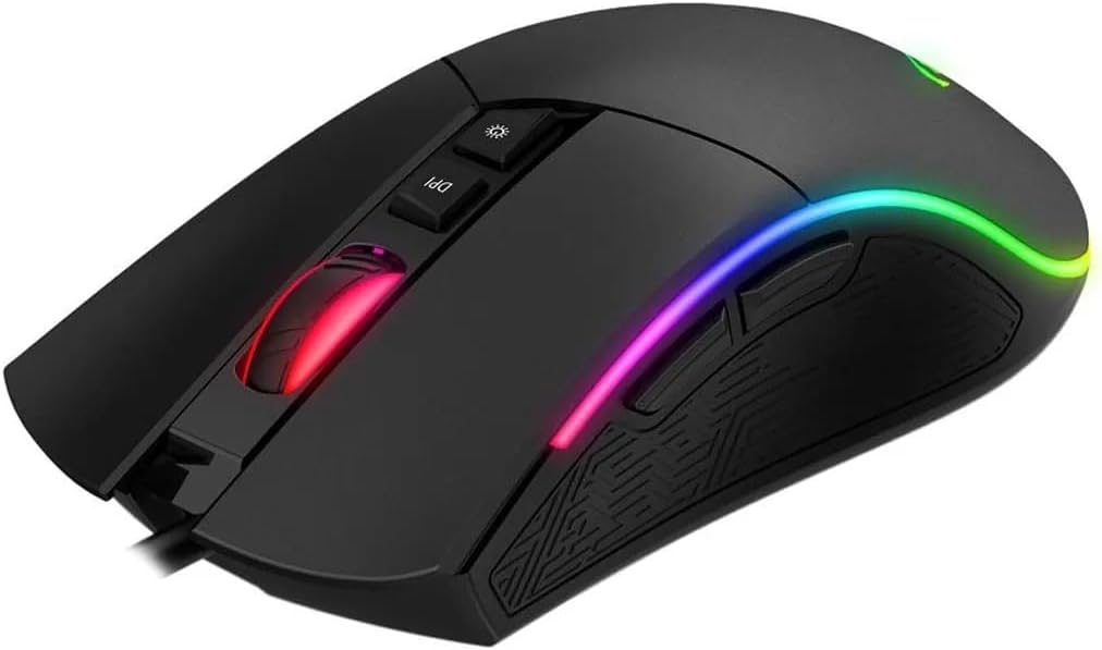 Havit Mouse Gamer MS1001S RGB Programável Macro