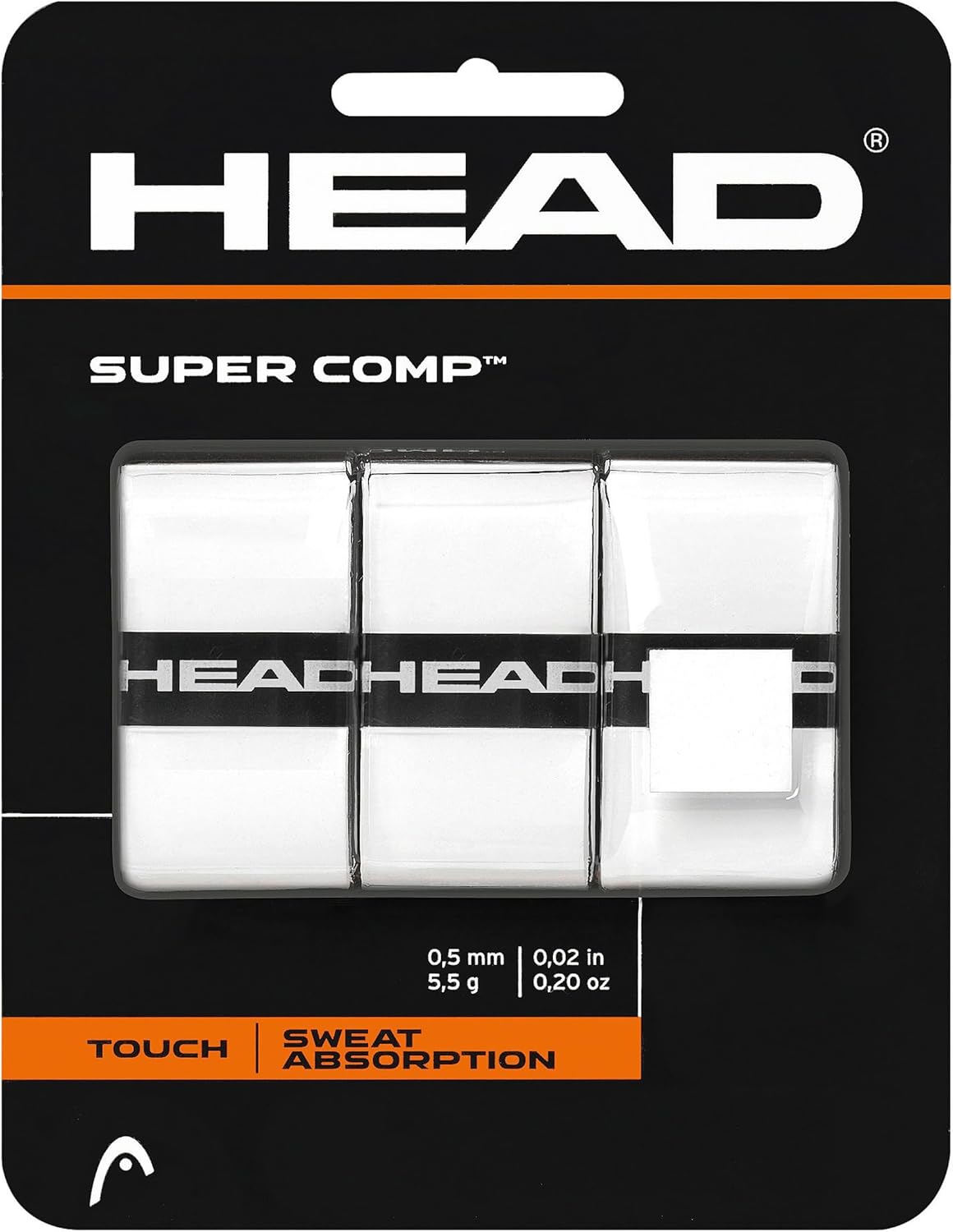HEAD Super Comp: Overgrip para Raquetes de Tênis e Beach Tennis