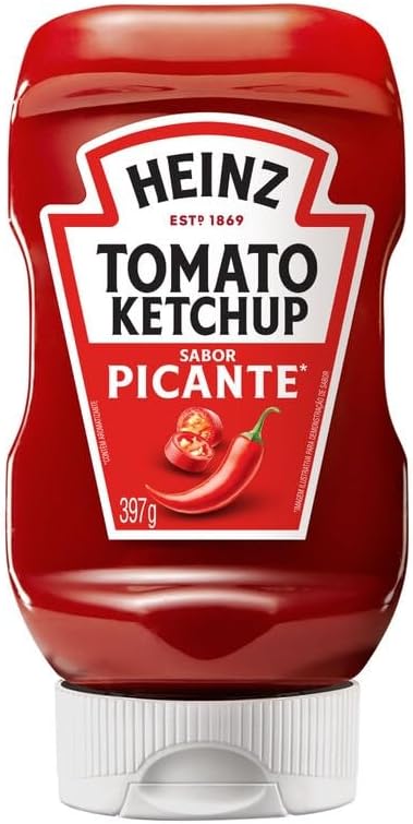 Heinz Ketchup Picante 397g: O Equilíbrio entre Sabor e Pimenta