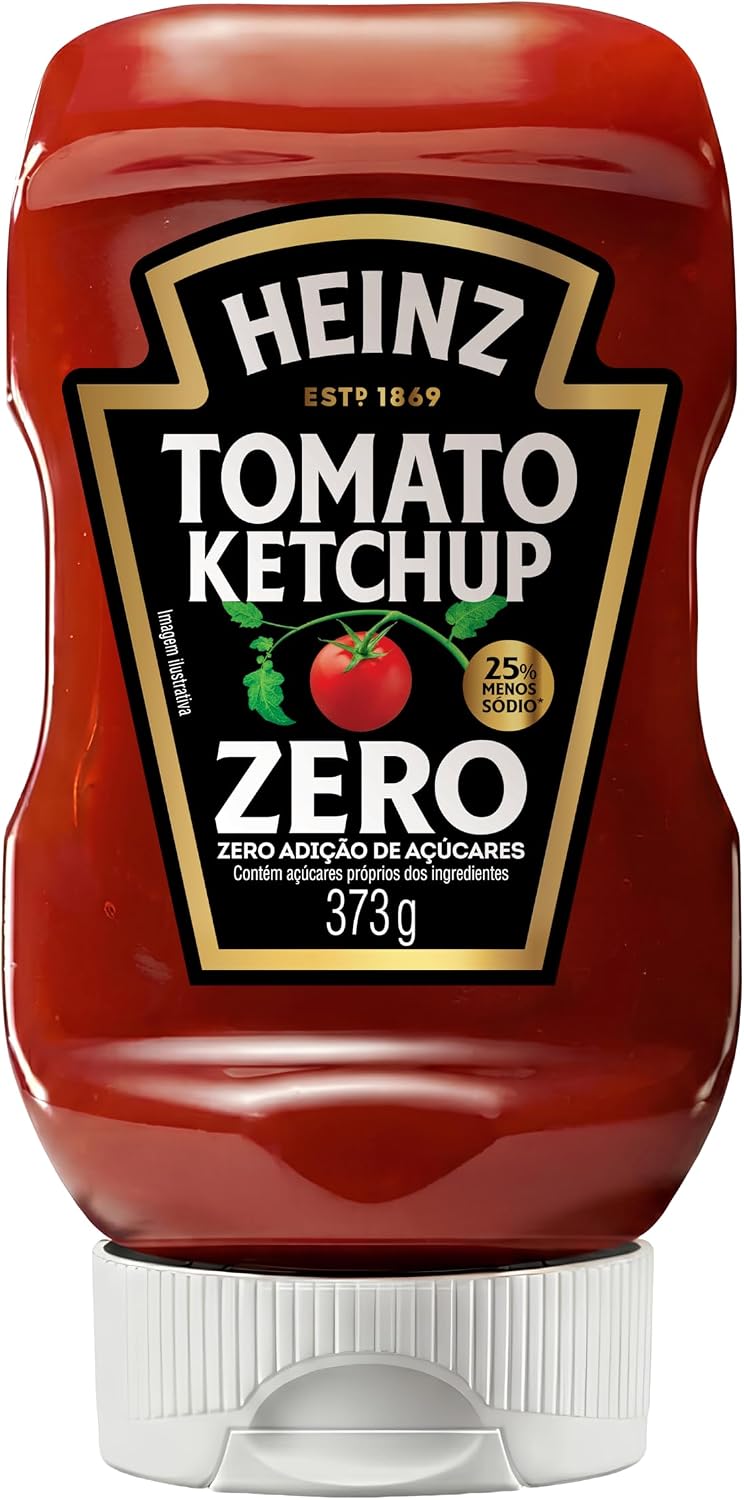 Heinz Ketchup Zero Açúcar 373g: Vale a pena para a dieta?