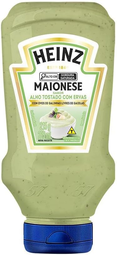 Review: Maionese Heinz Alho Tostado com Ervas 215g