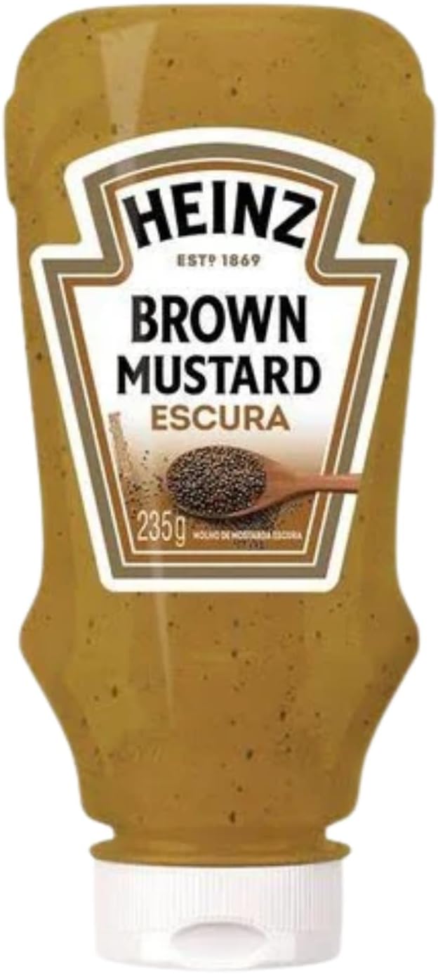 Heinz Mostarda Escura 235g: Sabor Intenso e Qualidade Premium