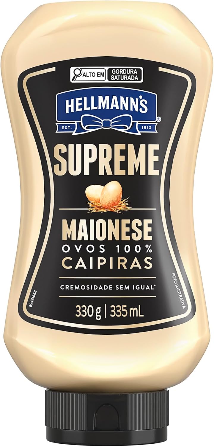 Maionese Hellmann's Supreme 330g: O Toque Extra de Cremosidade