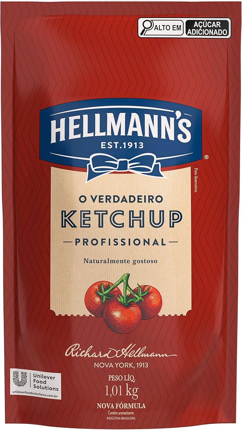 Hellmann's Profissional Ketchup Doypack 1,01kg: Vale a Pena?