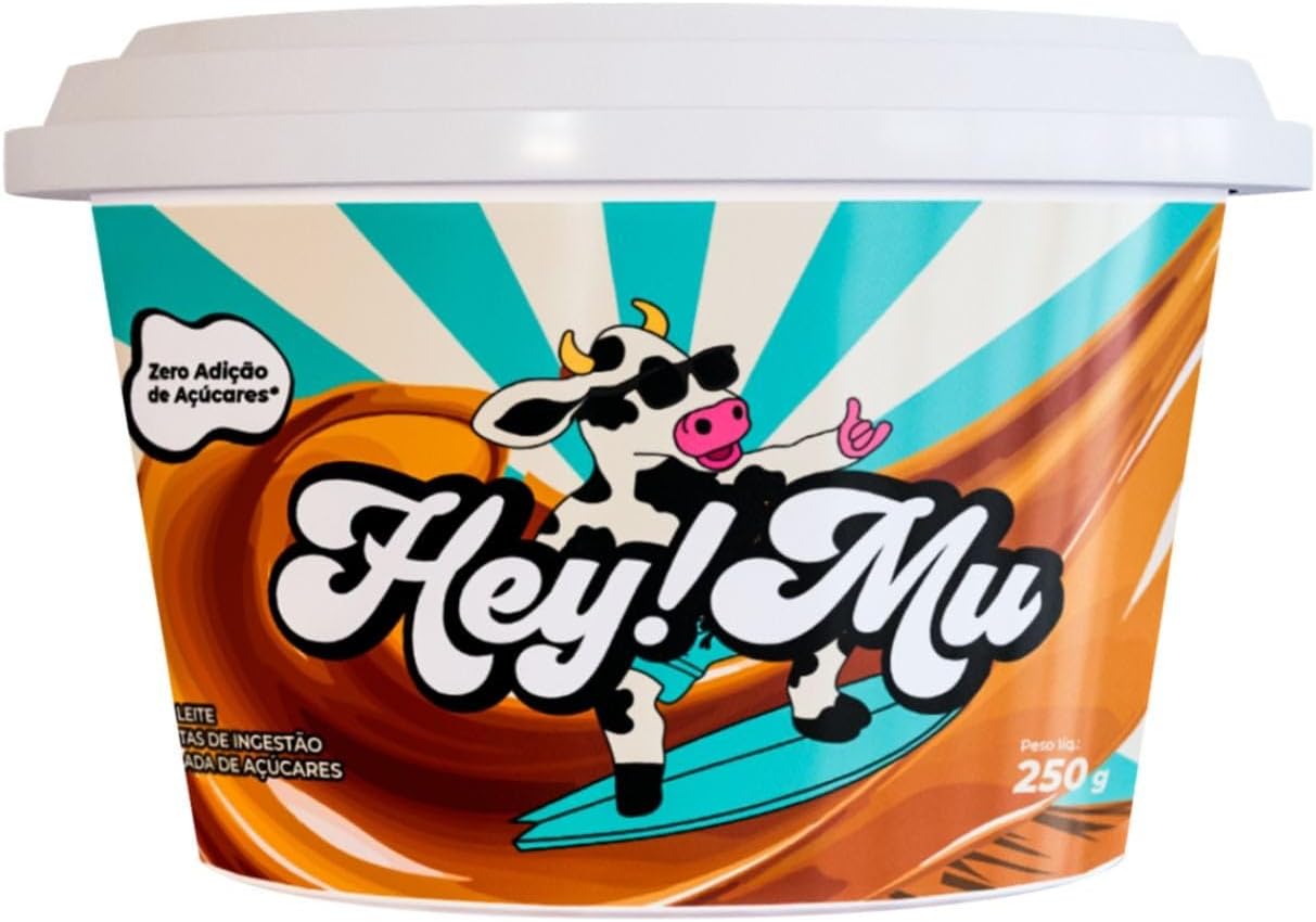 Hey!Mu Doce de Leite Zero Açúcar: Opção de Baixa Caloria