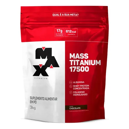 Hipercalórico Mass Titanium 17500: Análise Completa do Suplemento