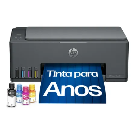 HP Smart Tank 584: Multifuncional Compacta com Tanque de Tinta