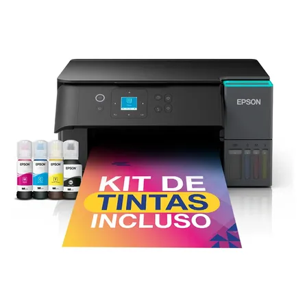 Impressora Multifuncional Epson EcoTank L4260 com Wi-Fi Direct