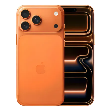 iPhone 17 Pro Max 1TB: O ápice da performance em Laranja-cósmico