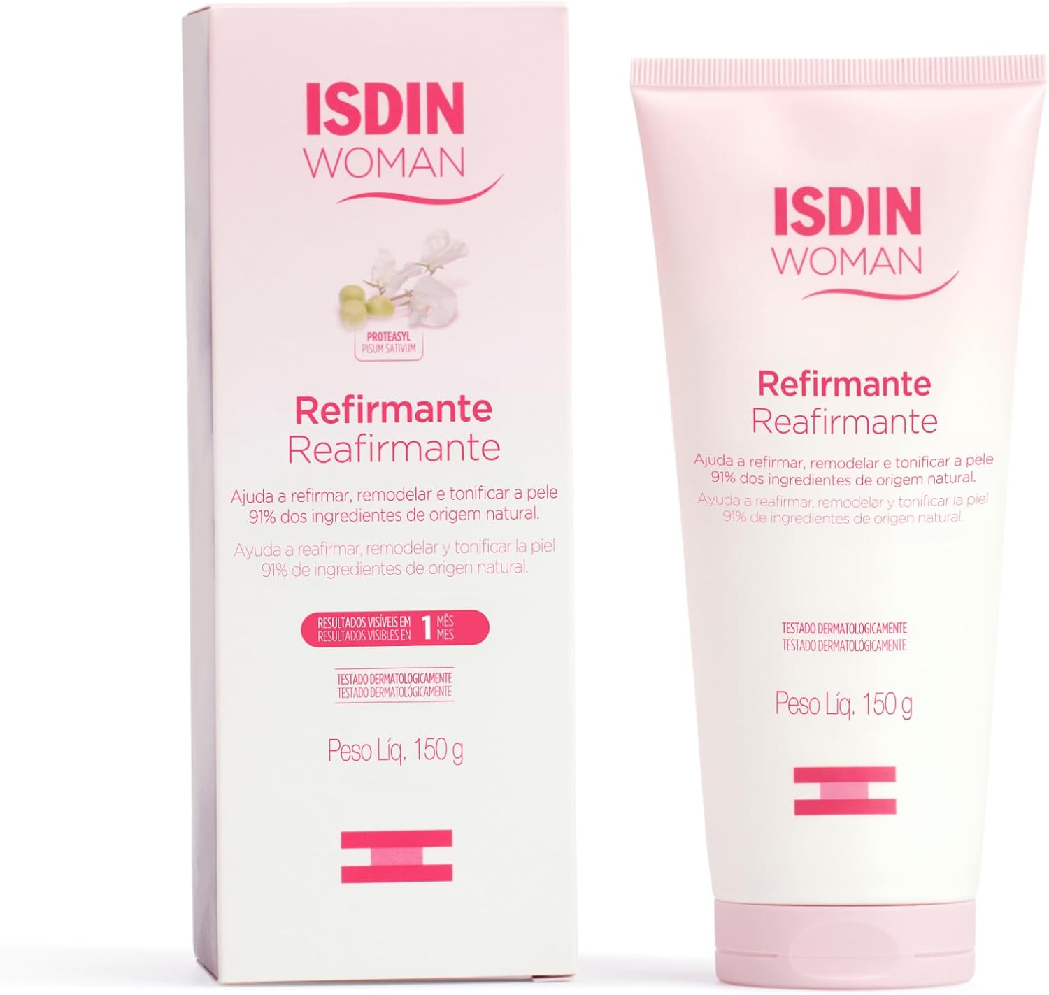 ISDIN Woman Refirmante: Creme Corporal com Óleo de Rosa Mosqueta