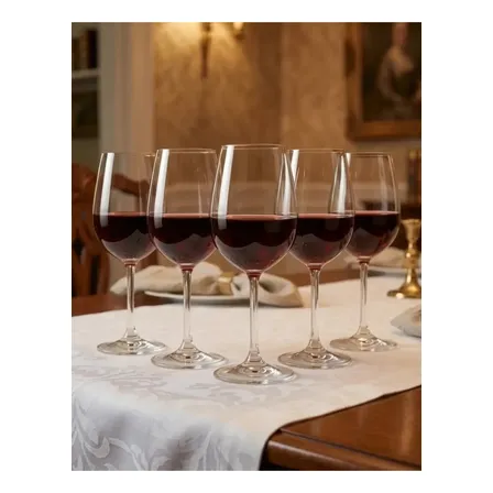 Jogo de 6 Taças de Cristal Titanium Gastro 580ml Pítia