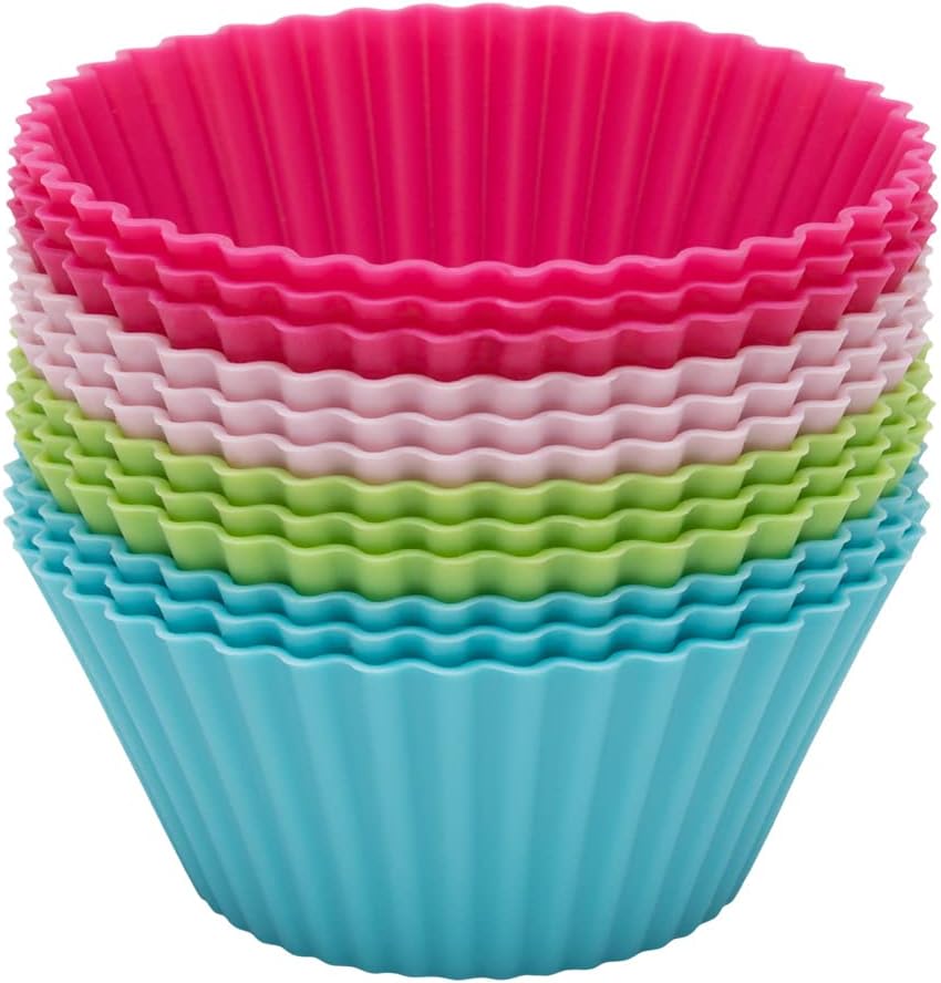 Jogo de Formas para Muffins com 12 Peças Mimo Style