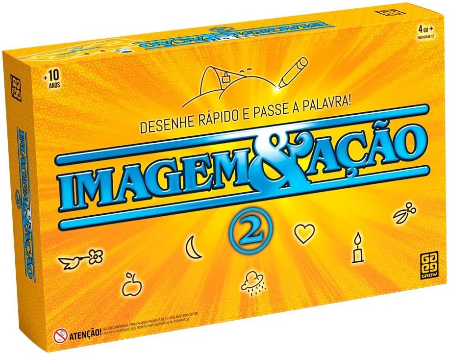 Jogo Imagem & Ação 2: Diversão Clássica em Família