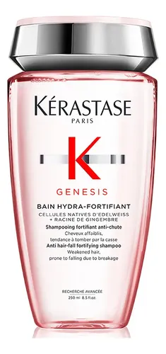 Kérastase Genesis Bain Hydra-Fortifiant: Shampoo Antiqueda para Cabelos Oleosos