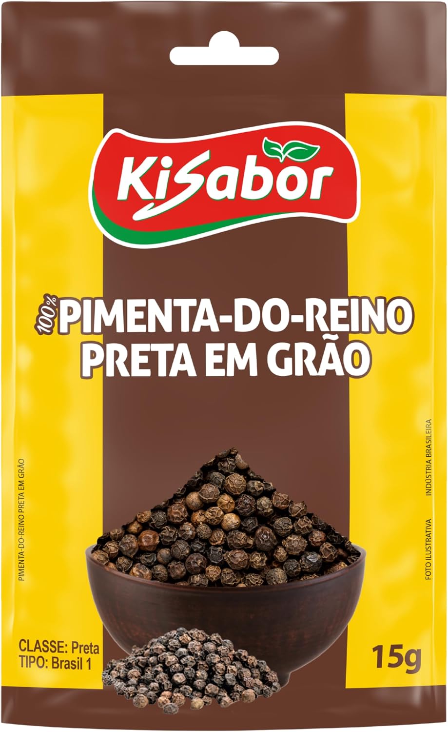 KiSabor Pimenta-do-Reino em Grãos 15g