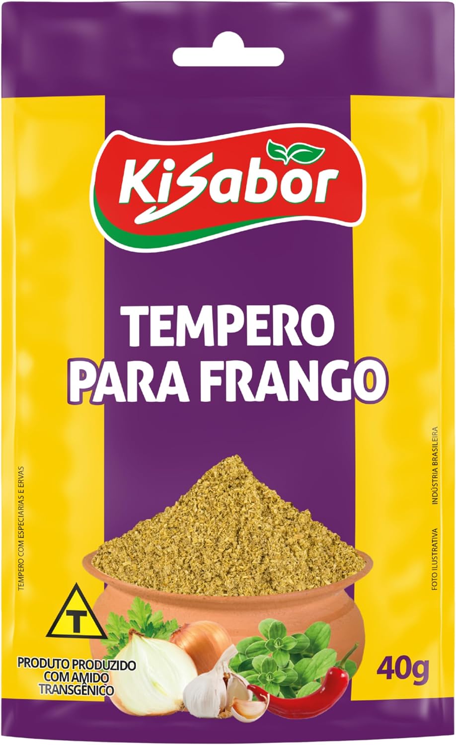 Tempero para Frangos KiSabor 40g: Praticidade e Sabor