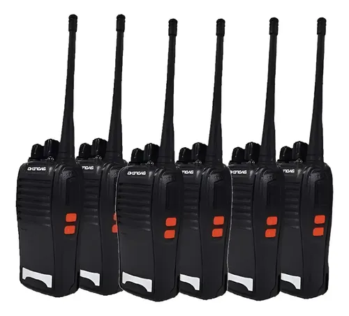 Kit 10 Rádios Comunicador Baofeng 777s Walkie Talkie Profissional
