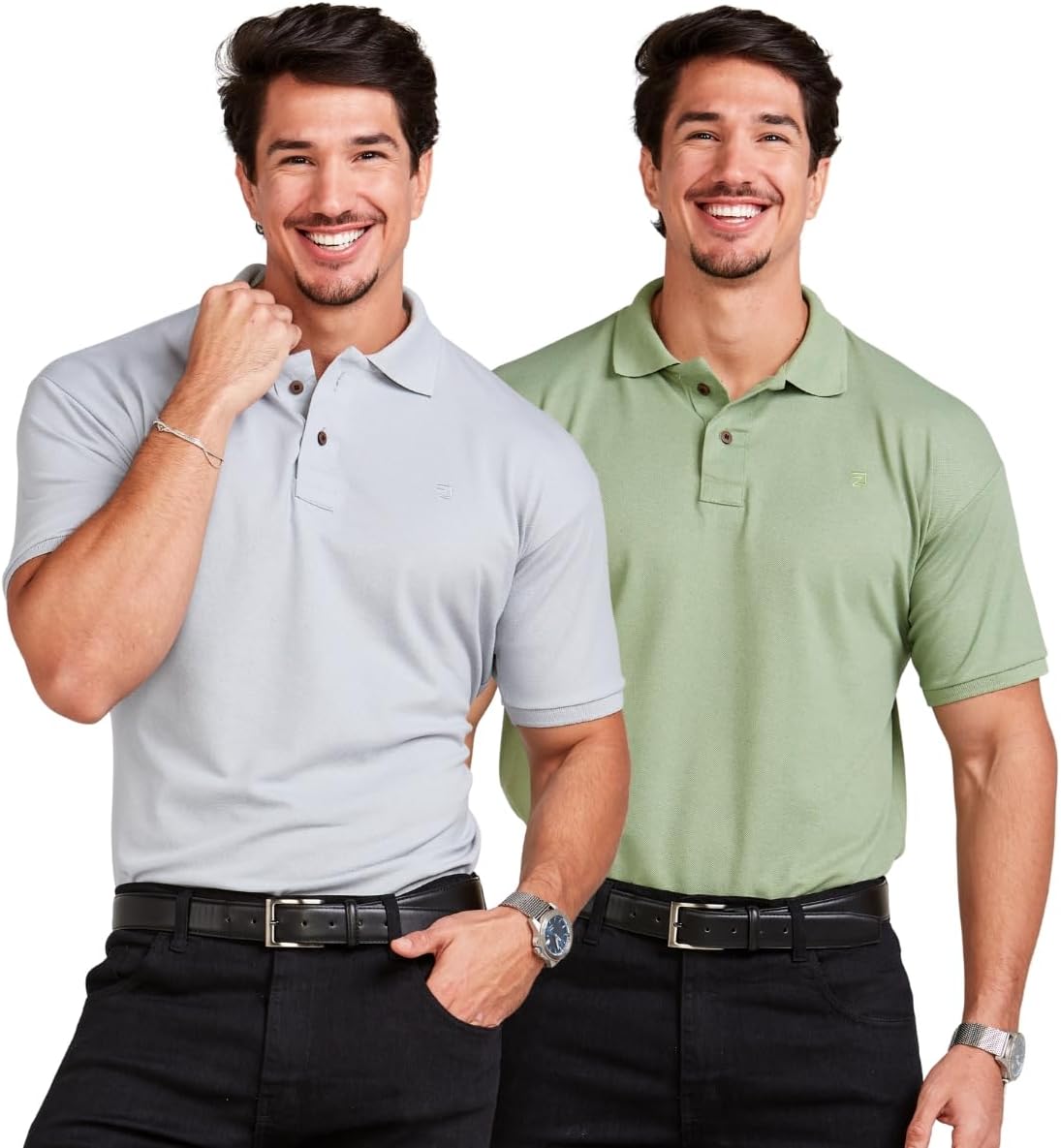 Kit com 2 Camisas Polo Masculinas em Algodão: Vale a Pena?