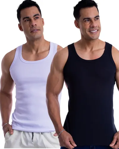 Kit 2 Regatas Masculinas Slim Caneladas: Vale a Pena?