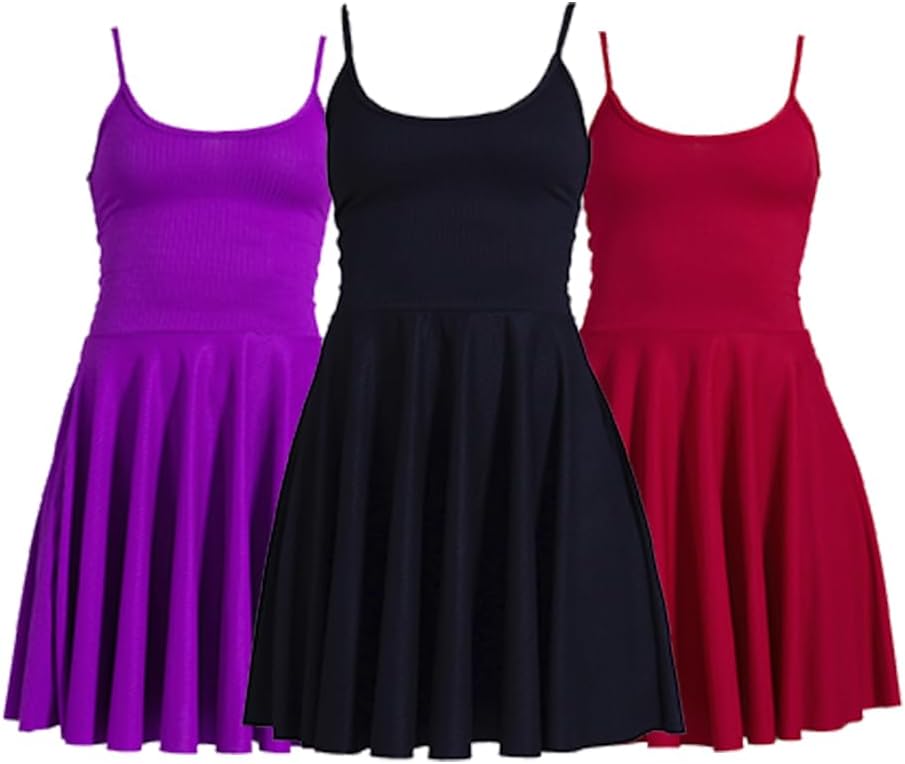 Kit 3 Vestidos Godê Midi Plissado: Elegância e Versatilidade
